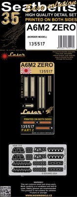 HGW 135517 Seatbelts A6M2 ZERO (BORDER M.) 1/35