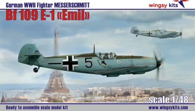 Wingsy Kits D5-07 Messerschmitt Bf 109 E-1 &quot;Emil&quot; 1/48