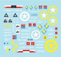 Star Decals 35-C1242 Polish Tanks in Italy 1943-45 # 3.AFVs and Armoured Cars.Humber Scout Car, Daimler Dingo, Staghound .50 cal AA, M3A1 75mm GMC Halftrack, M3A1/M5A1 Halftrack, Achilles Tank Destroyer 1/35
