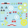 Star Decals 35-C1242 Polish Tanks in Italy 1943-45 # 3.AFVs and Armoured Cars.Humber Scout Car, Daimler Dingo, Staghound .50 cal AA, M3A1 75mm GMC Halftrack, M3A1/M5A1 Halftrack, Achilles Tank Destroyer 1/35