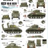 Star Decals 48-B1020 US M4 Sherman. D-Day and France in 1944.66th Armored Regiment, 70th Tank Bn,81st Tank Bn and 746th Tank Bn 1/48