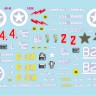 Star Decals 48-B1020 US M4 Sherman. D-Day and France in 1944.66th Armored Regiment, 70th Tank Bn,81st Tank Bn and 746th Tank Bn 1/48