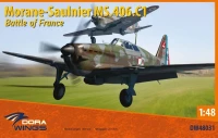 Dora Wings 48031 Morane-Saulnier MS.406C.1 'Battle of France' 1/48