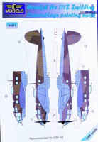 Lf Model M4871 Mask He 111Z Zwilling Camouflag painting 1/48