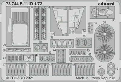 Eduard 73744 SET F-111D (HAS / H.2000) 1/72