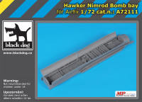 Black Dog A72111 Hawker Nimrod bomb bay (AIRFIX) 1/72