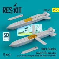 Reskit RS32-428 Storm Shadow (SCALP EG) missiles (2 pcs.) 1/32