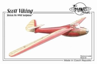 Planet Models PLT191 Scott Viking &quot;British Pre WWII Sailplane&quot; 1/48