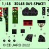 Eduard 3DL48069 F6F-5 SPACE (EDU) 1/48