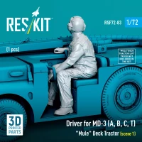 Reskit F72083 Driver for MD-3 (A,B,C,T) Deck Tractor Typ 1 1/72