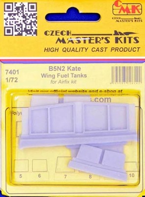 CMK 7401 B5N2 Kate Wing Fuel Tanks (AIRFIX) 1/72