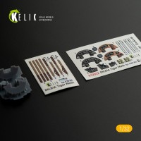 Reskit K32022 DH.81A Tiger Moth - Interior 3D Decal (ICM) 1/32