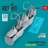 Reskit U48461 Mirage 2000D cockpit (Detailed edition) (KIN) 1/48