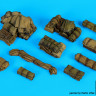 Black Dog T35141 Tentage+bedrolls N°1 accessories set 1/35