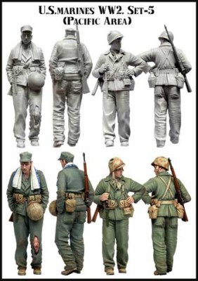 Evolution Miniatures 35065 U.S. marines. WW2. Pacific ocean