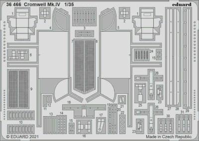 Eduard 36466 SET Cromwell Mk.IV (AIRFIX) 1/35