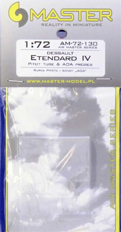 Master AM-72-130 1/72 Dessault Etendard IV Pitot Tube & AOA probes