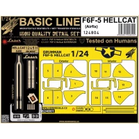 HGW 124804 F6F-5 Helccat (AIRFIX) BASIC LINE 1/24