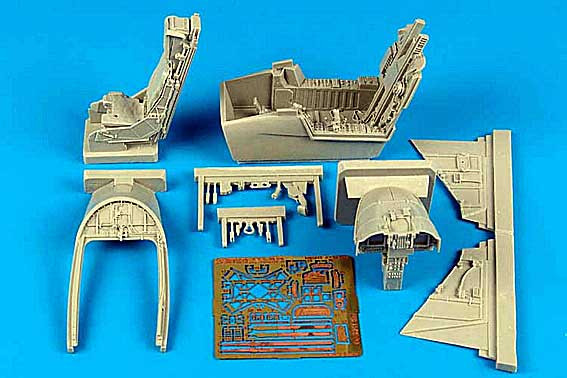 Aires 2121 AV-8B Harrier II night attack cockpit set 1/32