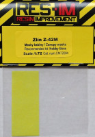 RES-IM RESICM72004 1/72 Canopy Masks for Zlin Z-42M (HOBBYB)