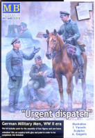 Master Box 35212 Urgent dispatch, German Military Men (4 fig.) 1/35