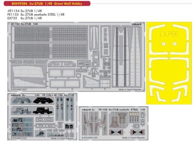 Eduard BIG49286 Su-27UB (GWH) 1/48