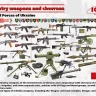 ICM 35749 Infantry weapons & chevrons Armed Forces UA 1/35