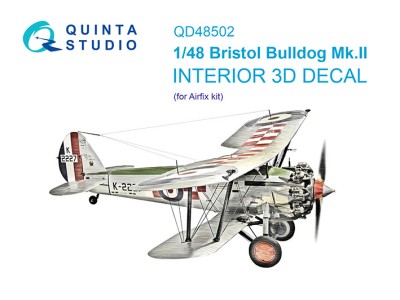 Quinta Studo QD48502 Bristol Bulldog Mk.II (Airfix) 1/48
