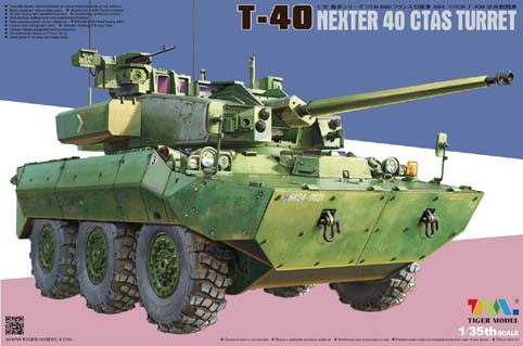 Tiger Model 4665 T-40 NEXTER 40 CTAS Turret 1:35