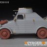 Voyager Model PR35117 WWII German Kubelwagen Type 82 Early Wheels Pattern 2 (For All) 1/35