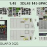 Eduard 3DL48145 Sea King HAS.5 space (Airf) 1/48