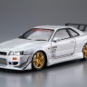 Aoshima 69905 C-WEST BNR34 Skyline GT-R '02 (NISSAN) 1/24