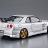 Aoshima 69905 C-WEST BNR34 Skyline GT-R '02 (NISSAN) 1/24