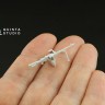 Quinta studio QD35136 Российская/Советская патронная лента с металлическими звеньями под патрон 7.62 (для всех моделей) 1/35