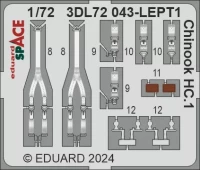 Eduard 3DL72043 Chinook HC.1 SPACE (AIRF) 1/72