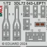 Eduard 3DL72043 Chinook HC.1 SPACE (AIRF) 1/72