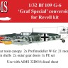 Aims AIMS32P007 Messerschmitt Bf-109G-6 'Graf Special' (designed to be used with Revell kits) 1/32