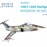 Quinta studio QD48201 F-104S (Kinetic) 1/48