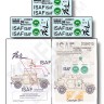 Echelon FD D356015 ISAF Generic Markings & Decals Generic ISAF decals and markings can often seen a multitude of vehicles serving in Afghanistan 1/35