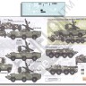 Echelon FD D356218 Ukrainian AFVs (Ukraine-Russia Crisis) Pt 7: 9K33M3, BRDM-2 & BTR-80 [Soviet] 1/35
