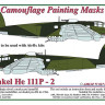 AML AMLM73027 Маска камуфляж Heinkel He 111P-2 (AIRF) 1/72
