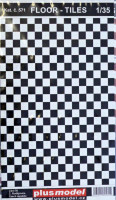 Plusmodel 571 Floor - tiles (black&white) 1/35