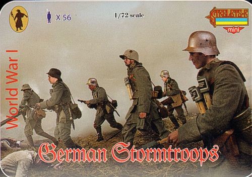 Strelets (specials) STRM055 German Stormtroops (WWI) 1/72