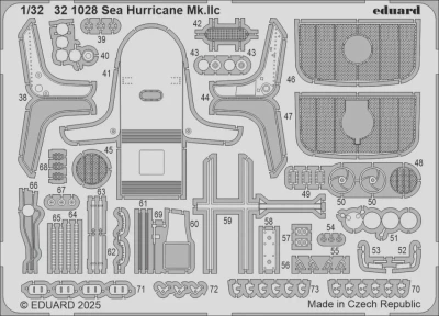 Eduard 321028 SET Sea Hurricane Mk.IIc (REV) 1/32