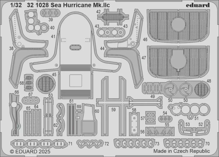 Eduard 321028 SET Sea Hurricane Mk.IIc (REV) 1/32