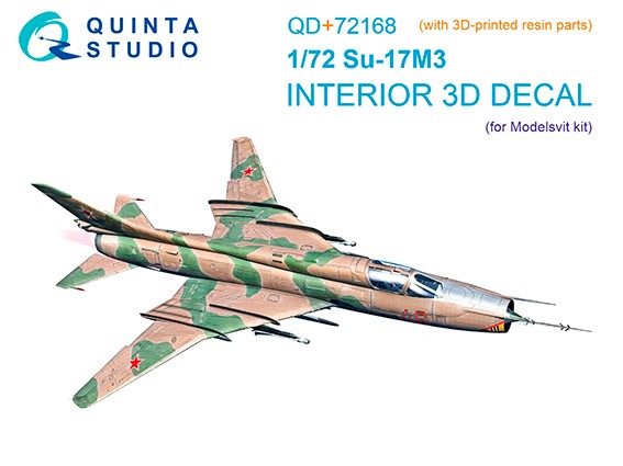 Quinta studio QD+72168 Су-17М3 (Modelsvit) 1/72