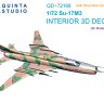 Quinta studio QD+72168 Су-17М3 (Modelsvit) 1/72
