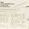 New Ware NWA-M0116 Mask F9F-2P Panther ADVANCED (TRUMP 02833) 1/48