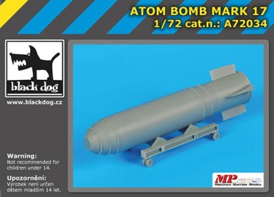 BlackDog A72034 Atom bomb Mark 17 1/72