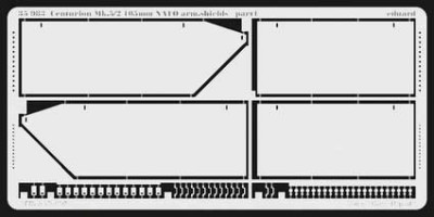 Eduard 35983 Centurion Mk.5/2 105mm NATO arm.shields AFV